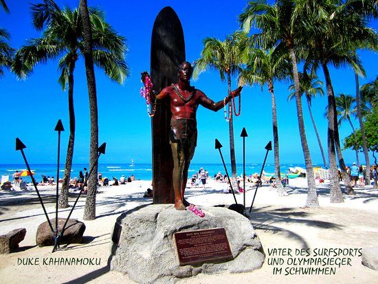 Statue of Duke Kahanamoku